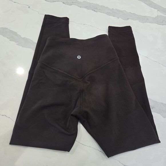 Rare - lululemon Align V-Waist Pant 25in Espresso - Picture 2 of 5